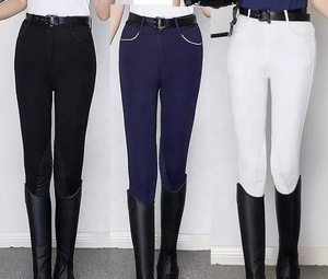 เลกกิ้งขี่ม้า,กางเกงขี่ม้าเอวสูงสนับเข่าสำหรับผู้หญิง - Product Image 5