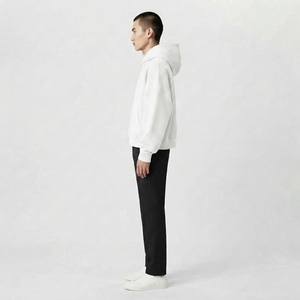 Sudadera con capucha básica para hombre, informal, de manga larga, para uso diario y actividades al aire libre. - Product Image 3