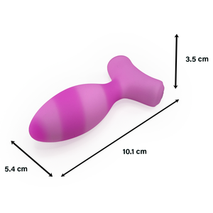 Vibrador de Doble Color con 9 Funciones de Vibración Potente, Estimulación Anal y del Clítoris, Juguete Sexual - Product Image 6