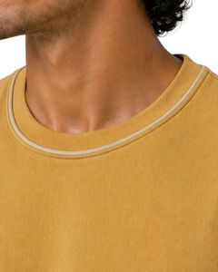 Camiseta sin Mangas Color Amarillo Mostaza para Hombre, Jersey de Algodón Premium, Chaleco Deportivo Informal de Verano, Ligero, Transpirable, Ajuste Personalizado - Product Image 3
