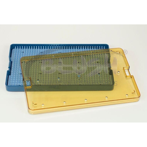 Premium Quality Plastic Sterilization Surgical Instruments Tray Box Silicone Mat for Instrument Set By <b>Blush</b> Surgical - Product Image 2