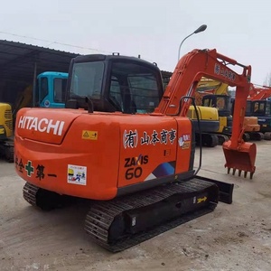 Mini pelle sur chenilles Hitachi ZX60 d'occasion avec moteur Hitachi 2012 modèle 100% origine japonaise à bas prix - Product Image 3