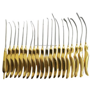 Juego de Disectores para Lifting Facial y de Cejas de Calidad Premium, 20 Piezas, Instrumentos de Cirugía Plástica de Acero Inoxidable - Product Image 1