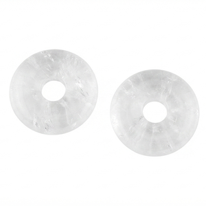 Donuts de Cristal Natural, Donuts de Cuarzo, Gemas de Cristal, Piedras de Reiki, Donuts Curativos, Ágata, Venta al por Mayor - Product Image 1
