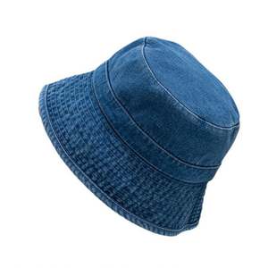 Sombrero de Pescador Personalizado Jean Fisherman, Estilo Japonés Retro Lavado, para Mujer y Hombre, Protección Solar para Verano y Actividades al Aire Libre - Product Image 1