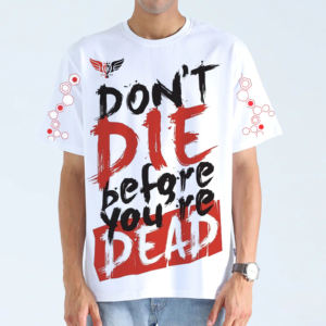 Camiseta Gráfica Personalizada de Gran Tamaño para Hombre, Estilo Urbano, de Algodón, Manga Corta, con Estampado Delantero y Trasero, Personalizada, OEM, al por Mayor - Product Image 5