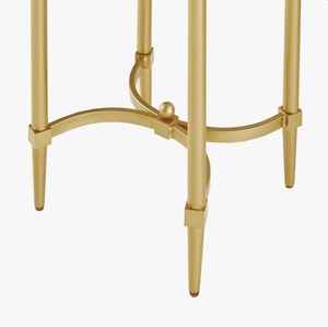 Designer Gold <b>Frame</b> Nesting Coffee Tables Marble Top Modern Side Table Set Living Room Furniture Affordable Price - Product Image 4