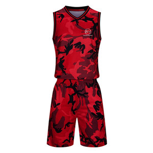 Ropa Deportiva para Exteriores, Uniforme de Baloncesto 100% Poliéster, Uniforme de Baloncesto de Alta Calidad, Ligero, con el Mejor Diseño - Product Image 1