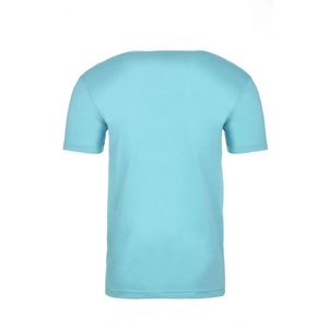 Camiseta Azul Rey de Cuello Redondo, Tri-blend, Personalizada, de Alta Calidad, Corte Ajustado, Unisex, con Impresión DTG para Hombre - Product Image 2