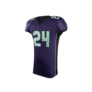 Uniformes de Fútbol Americano de la Mejor Calidad, Diseños Personalizados, Impresión por Transferencia de Calor, 100% Poliéster, Manga Corta, Secado Rápido - Product Image 5