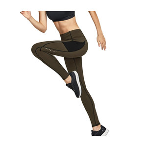 กางเกงโยคะเอวสูงสำหรับผู้หญิง คุณภาพสูง สีสันตามสั่ง ขายดีที่สุด ขายส่ง MOQ ต่ำ ไร้ตะเข็บ เหมาะสำหรับออกกำลังกายในยิม - Product Image 3