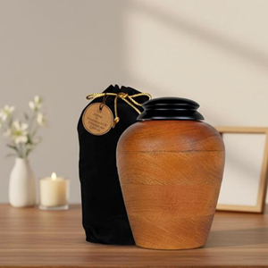 Wholesale Wooden Keepsake Urn Collection Wooden <b>Memorial</b> <b>Box</b> Urn for Ashes by AYAANS - Product Image 1