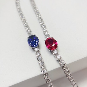 Premium Quality Diamond <b>Bracelet</b> Elegant Iced Out Round Link <b>Bracelet</b> for Unisex Hip Hop Statement Jewelry From India - Product Image 1