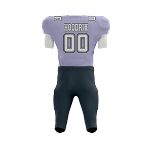 Wholesale Custom Sublimated American Football Uniform Premium Tackle Twill Stitched Jersey With Integrated <b>Padded</b> Pant - Product Image 4