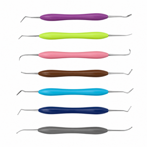 Juego de Instrumentos Dentales ErgoMax para Rellenos, 6 Piezas, Instrumentos Manuales de Acero Clase I, Equipos para Limpieza y Rellenos Dentales - Product Image 4