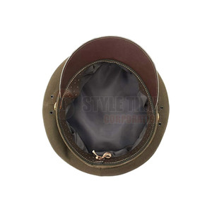 Gorra de uniforme profesional con forma estructurada y correa ajustable para una apariencia formal elegante y cómoda - Product Image 6