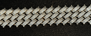 RTS Moissanite Cuban Chain Single Row S925 <b>Silver</b> Chain <b>for</b> <b>Men</b> VVS Moissanite Diamond Cuban Link Chain Hip Hop <b>Necklace</b> - Product Image 2