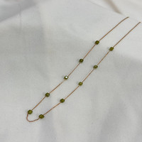 Collier chaîne à maillons en or rose 18 carats pour femme et unisexe, bijou fin de luxe, délicat et minimaliste, idéal pour fiançailles, fêtes et mariages