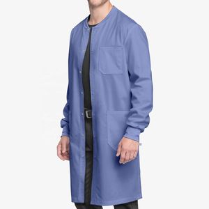 Bata de Laboratorio Médica de Primera Calidad para Hombre y Mujer, Uniforme Médico, Bata Blanca con Logotipo Personalizado, Ropa de Hospital y Clínica, Tela Resistente, Manga Larga - Product Image 4