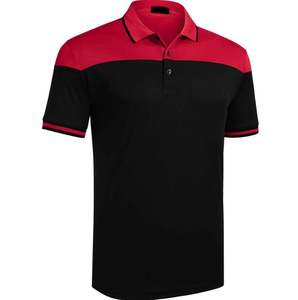 Camiseta Polo Deportiva de Verano, Manga Corta, Bloques de Color, Algodón, Logotipo Personalizado, Transpirable, Corte Ajustado, Secado Rápido, Bordado - Product Image 2