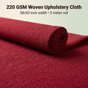 ผ้าหุ้มเบาะทอเรียบกันน้ำ 220GSM กว้าง 60 นิ้ว วัสดุสิ่งทอสำหรับตกแต่งภายในสำหรับเฟอร์นิเจอร์และของตกแต่งบ้าน - Product Image 2