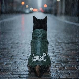 Impermeabile per Cani, Giacca Spessa e Calda per Animali Domestici, Protezione Completa Contro Freddo e Pioggia - Product Image 1