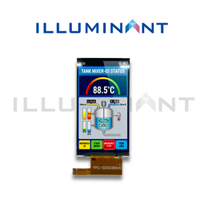 Écran LCD TFT 5 pouces 720x1280 avec pilote ST7703-V1, interface MIPI 25 broches, 290 nits, marque BOE, écran IPS, rétroéclairage LED - Product Image 1