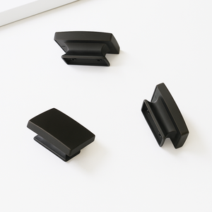 Pomo de Gabinete Moderno Curvo Cuadrado de Aleación de Zinc, Sólido, Duradero, Resistente al Óxido, Manija Minimalista para Cocina, Baño, Comedor, OEM - Product Image 3