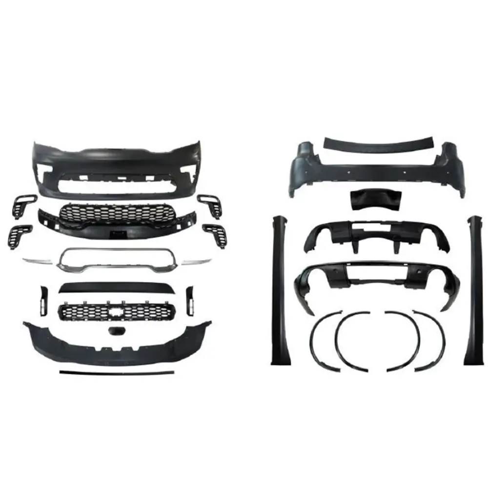 Front bumper Body Kit for Dodge Durango 2011+ SRT Hellcat Car Bumpers for dodge durango body kit