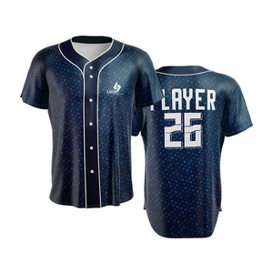 Camisetas de Béisbol Personalizadas para Adultos, Talla Grande, 100% Poliéster, Manga Corta, Transpirables, de Secado Rápido, para Mujer - Product Image 4