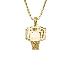 Splendid Gift Jewelry - Colgante de Baloncesto Hip Hop con Circonita, Diseños Personalizados para Entusiastas de los Deportes - Product Image 4