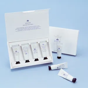 LOiViE Quality <b>Mini</b> Discovery <b>Set</b> 10mL*4ea <b>Perfumed</b> Hand Creams & Lotions - Product Image 1