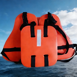 Chaleco Salvavidas <span class=keywords><strong>de</strong></span> Espuma <span class=keywords><strong>de</strong></span> Tres Piezas para Adultos, Chaleco Salvavidas <span class=keywords><strong>de</strong></span> Seguridad con Cinta Reflectante para Barcos - Product Image 2