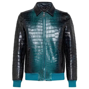 Vestes en cuir PU texturé de haute qualité, élégantes, chaudes, durables, tendance, style streetwear, écologiques pour l'automne - Product Image 1