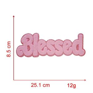 Factory Wholesale Custom Embroidery Patch Symbol Applique Badge for Jackets Hats Bags Clothing Heat <b>Press</b> Iron - Product Image 5