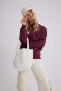Sac fourre-tout en toile de coton personnalisé, réutilisable, grande capacité, avec poignées, pour les courses quotidiennes et les voyages, nouveau sac fourre-tout Circle - Product Image 4