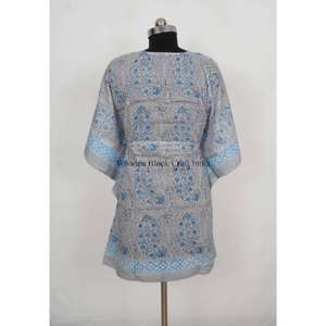 ชุดนอนผ้าฝ้ายยาวทรงบิกินี่สไตล์วินเทจสำหรับผู้หญิง งานแฮนด์เมด ตกแต่งด้วยเชือกผูก  ฟรีไซส์ ซักได้ คอวีลึก - Product Image 6