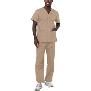 Offre Spéciale MANGOES FASHIONS Ensemble de tenue médicale unisexe en denim, léger et confortable, avec détection d'aiguilles - Product Image 1