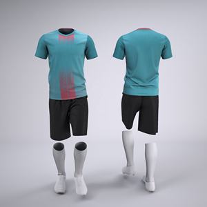 เสื้อทีมฟุตบอลชุดเครื่องแบบทีมฟุตบอลออกแบบได้ตามต้องการเสื้อฟุตบอลแบบซับลิเมชันชุดฟุตบอล - Product Image 1