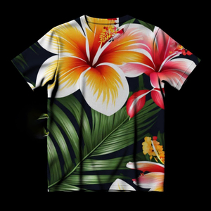 Wholesale Custom T Shirt Printed Men T Shirts High Quality O-Neck Short Sleeve T Shirt Micronesian Trending Design - Product Image 2