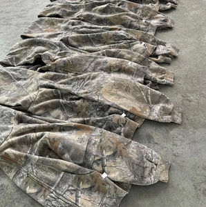 เสื้อฮู้ดลายพรางสำหรับล่าสัตว์ พิมพ์ลายดิจิตอลลายต้นไม้จริงทั่วตัว ผลิตโดยผู้ผลิตเสื้อผ้าสตรีทแวร์แบบสั่งทำพิเศษ สำหรับผู้ชาย - Product Image 6