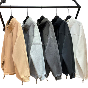 Nouveau produit 2021 Veste de sport décontractée en polaire d'hiver chaude et confortable avec fermeture éclair et col montant pour homme - Product Image 1