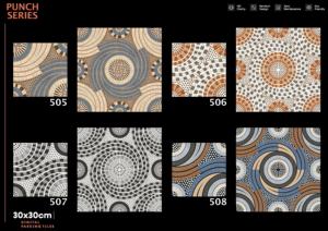 Baldosas de Cerámica Resistentes para Exteriores, Acabado Mate, 300x300mm, 30x30cm, 12x12 Pulgadas, para Estacionamiento y Entrada de Vehículos - Product Image 4