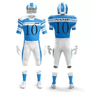 Uniforme de Fútbol Americano Premium, Conjunto de Pantalones y Camiseta con Estampado Personalizado del Equipo, Proveedor de Ropa Deportiva de Alta Calidad - Product Image 1