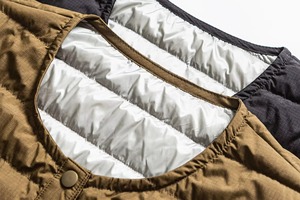 Wholesale Loose Wear Resistant Waterproof Casual Thin White <b>Duck</b> <b>Down</b> Winter Warm Man's Half Sleeved <b>Jacket</b> - Product Image 5