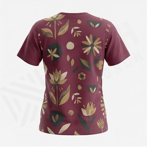 Camisetas de Mujer Sublimadas Estilo Urbano, Ligeras, Duraderas, con Color Personalizado, Estilo Veraniego - Product Image 2