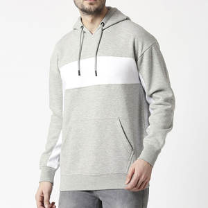 Sweat-shirt à capuche en molleton de coton pour homme avec logo personnalisé, style streetwear décontracté, pour l'automne et l'hiver, vente en gros - Product Image 1