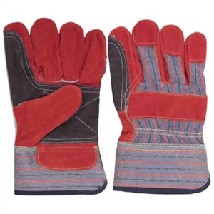 Gants de travail robustes en cuir de vachette pleine fleur pour monteurs canadiens – Confortables, ignifuges et antistatiques pour la sécurité industrielle - Product Image 5