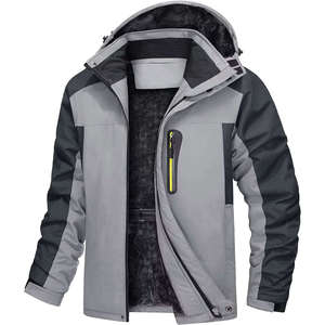 High Quality Soft Shell Jacket Outdoor Mountaineering Plus <b>Fleece</b> Sports Three In One Coat <b>Work</b> Clothes Custom Printed Logo - Product Image 3