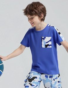 Conjunto de Camiseta y Pantalones Cortos de Verano para Hombre, Tejido de Rizo Informal, Secado Rápido, Transpirable, Algodón/Poliéster, Colores Personalizados, Talla Personalizada - Product Image 5